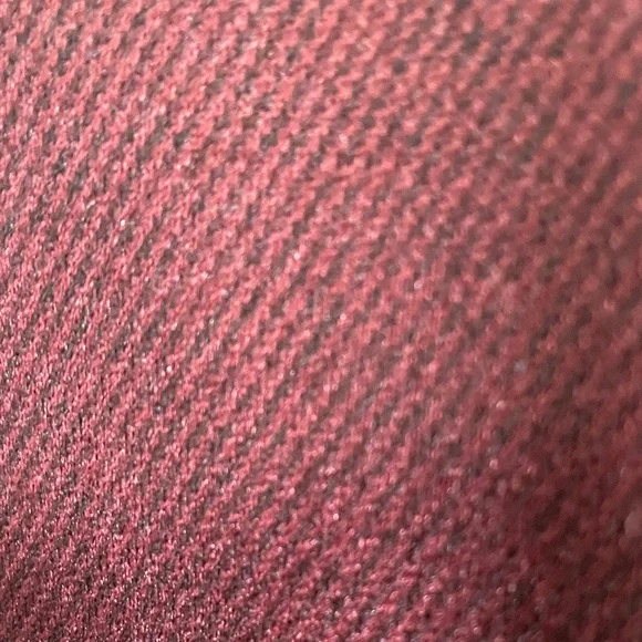 Van Heusen Men's Zip Mock Neck Sweater - Burgundy - Picture 4 of 5